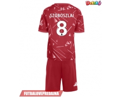 Lacne Dětský Futbalové dres Liverpool Dominik Szoboszlai #8 2026-27 Krátky Rukáv - Domáci (+ trenírky)